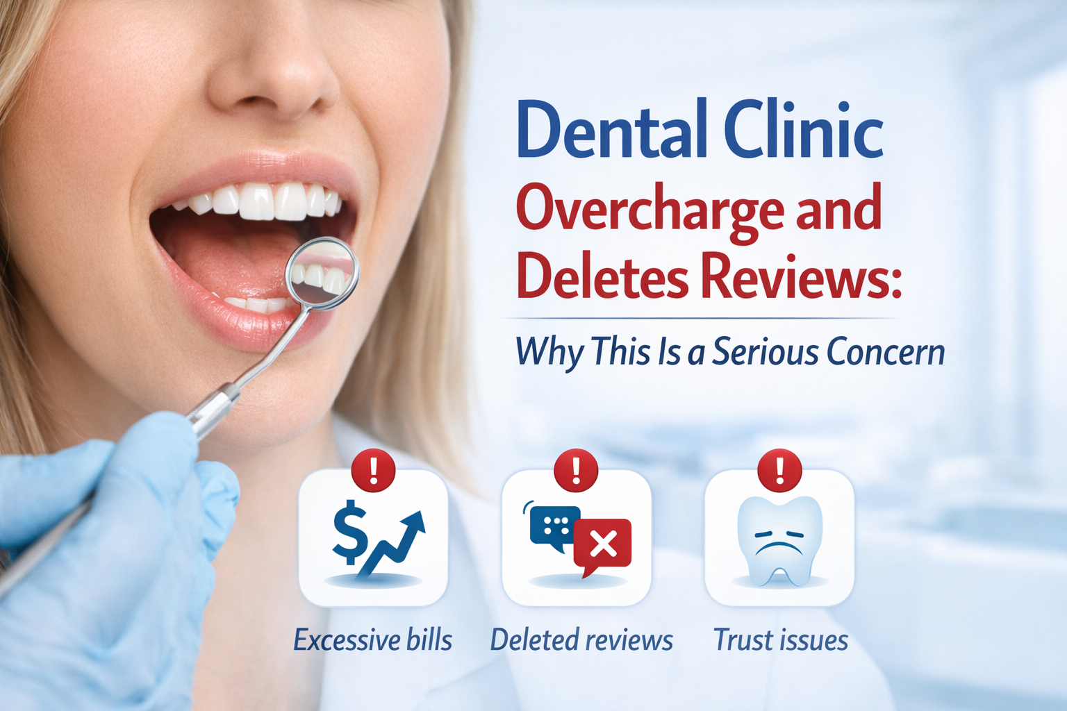 dental clinic overcharging