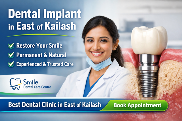 Dental implant in East of Kailash