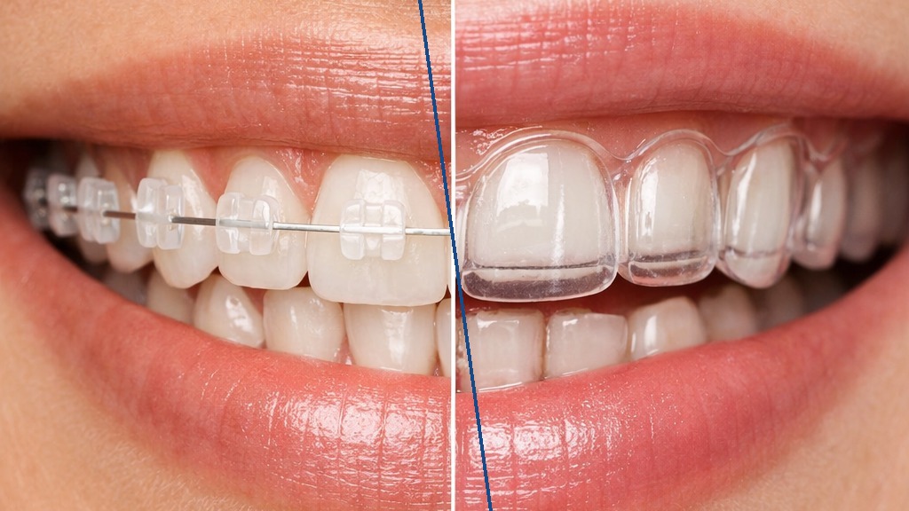 Braces vs clear aligners comparison