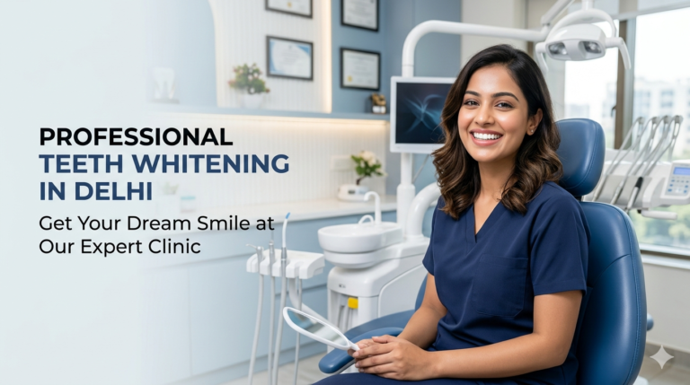 Wondering how long teeth whitening lasts? Learn how to maintain a brighter smile, factors affecting results, and expert tips from a trusted dental clinic in Delhi.