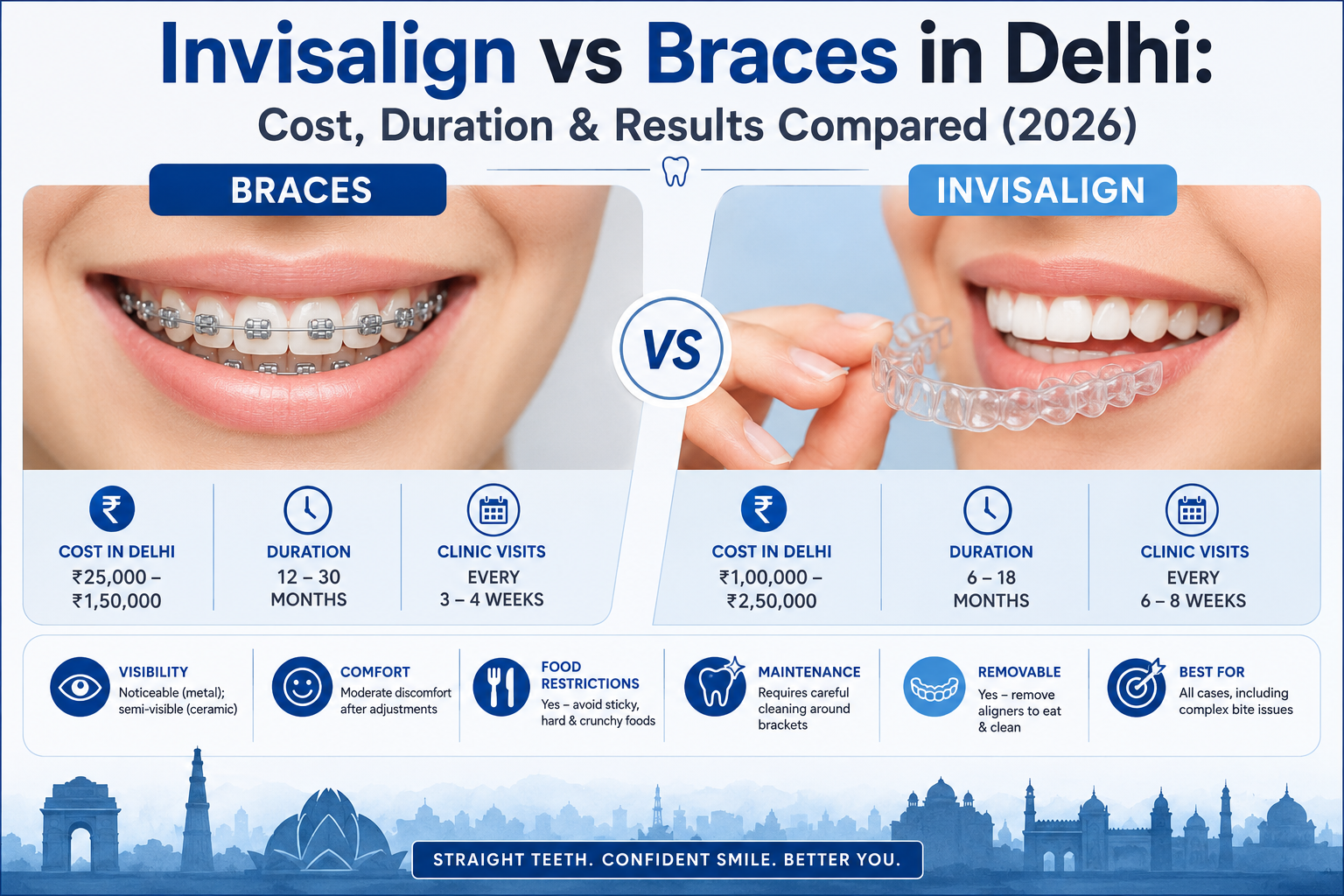 Invisallign braces