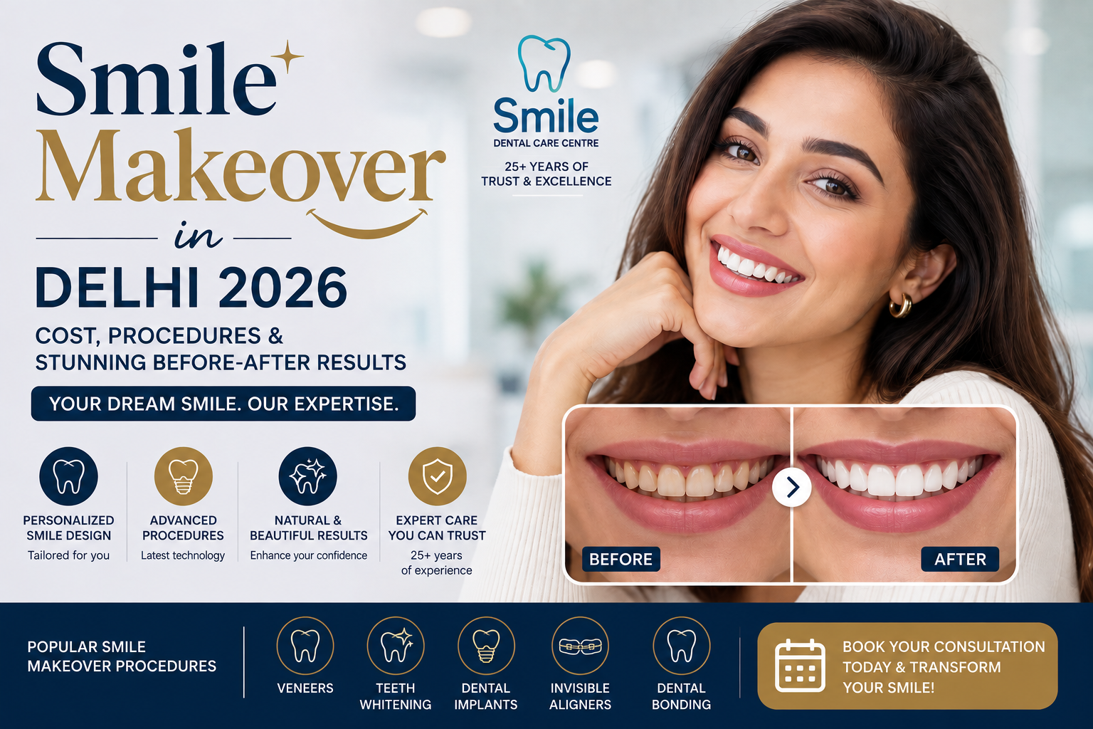 Smile Makeover in Delhi 2026