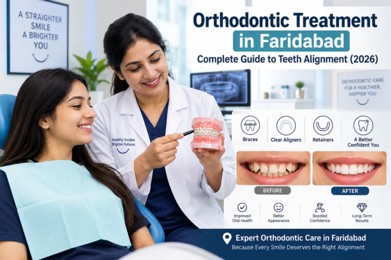 Orthodontic Treatment in Faridabad: Complete Guide to Teeth Alignment (2026)