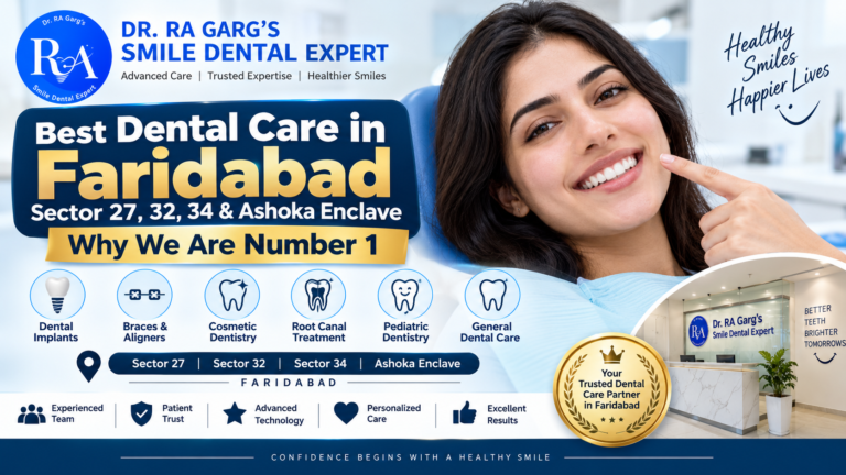 Best Dental Care in Faridabad Sector 27, 32, 34 & Ashoka Enclave: Why We Are Number 1