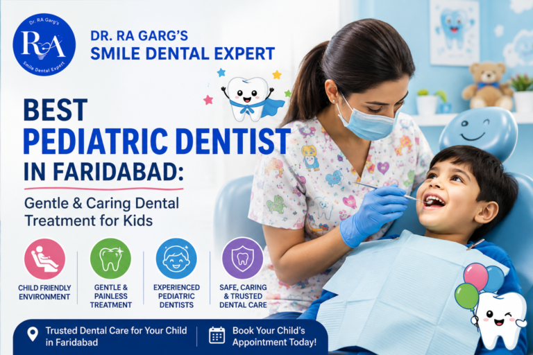 best pediatric dentist faridabad gentle caring dental treatment kids